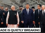 Russia says more than 90% of its trade with BRICS countries is now settled in national currencies, with Kremlin spokesman Dmitry Peskov blaming Washington for accelerating the shift. 