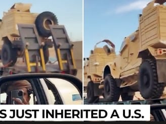 Houthis captured US arsenal? Now those same weapons point back at Riyadh?