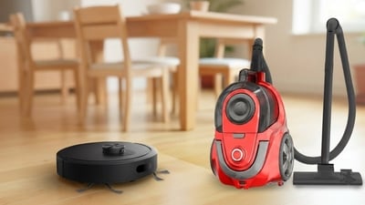 Robotic vacuum cleaner vs traditional vacuum cleaner, here's which one should you pick. (HT) Robotic vacuum cleaner vs traditional vacuum cleaner, here's which one should you pick. (HT)