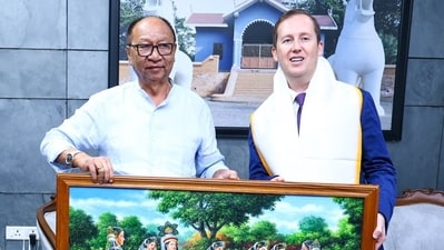 US Ambassador Sergio Gor visited Manipur US Ambassador Sergio Gor visited Manipur