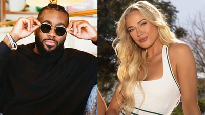 Sophie Cunningham and Frank Adams have been linked after several public appearances, but neither has confirmed they are dating. (Sophie Cunningham/Instagram, Frank Adams/Instagram)