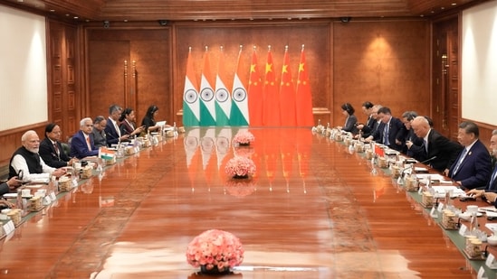 BRICS Summit 2026: Prime Minister Narendra Modi and Chinese President Xi Jinping hold a bilateral meeting on the sidelines of the BRICS Summit in New Delhi. BRICS Summit 2026: Prime Minister Narendra Modi and Chinese President Xi Jinping hold a bilateral meeting on the sidelines of the BRICS Summit in New Delhi.