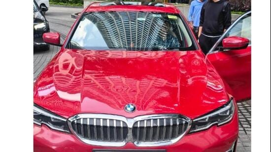 A BMW, along with documents and digital devices containing allegedly incriminating material, was seized.