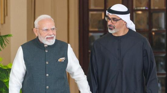 Modi described the strong India-UAE ties as a symbol of stability, prosperity and peace at a “time of uncertainty in West Asia”. (@BJP4India)