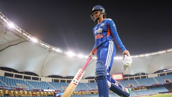 Smriti Mandhana is the leading run-getter in women's internationals. 