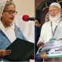 বাংলাদেশের প্রাক্তন প্রধানমন্ত্রী শেখ হাসিনাকেও ফেরানোর ক্ষেত্রে জামায়াতে ইসলাম সহায়তা করছে বলে বিস্ফোরক অভিযোগ তোলা হল। (ফাইল ছবি, সৌজন্যে রয়টার্স এবং ফেসবুক Bangladesh Jamaat-e-Islami﻿)