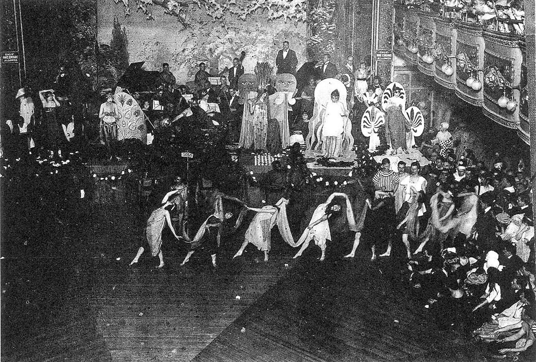 At a drag ball in Harlem in the 1920s. (Wikimedia) At a drag ball in Harlem in the 1920s. (Wikimedia)