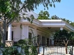 AAP alleged that “masked men” were seen entering the property late on Saturday, while the BJP accused the party of becoming “agitated” and “defensive” whenever the bungalow is mentioned. (HT Archive)