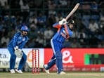 IND vs AFG LIVE Score, 1st T20I 2026: Abhishek Sharma is taking the game away from Afghanistan.