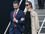 Donald Trump makes striking Don Jr. confession after Bettina Anderson wedding: ‘Different human being’. (Photo by Brendan SMIALOWSKI / AFP)