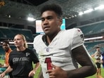 Tua Tagovailoa was officially ruled out before being listed inactive for Sunday's game.(AP Photo)
