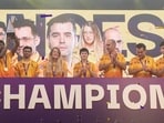 Ganges Grandmasters upset defending champions Alpine APL Pipers to clinch maiden GCL crown. (HT)