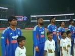 Vande Mataram, India's national song, was played at the Arun Jaitley Stadium(Screengrab - Fancode)