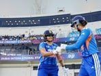 Smriti Mandhana and Shafali Verma put on 129 runs for the opening wicket(BCCI Women - X)