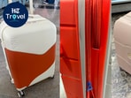 Expandable hard-shell suitcases combine sturdy outer shells with fabric sections that give travellers extra packing space when they need it. (Hindustan Times)