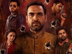 Mirzapur The Movie box office collection day 10 (updated live): Divyenndu, Rasika Dugal, Pankaj Tripathi, Ali Fazal and Jitendra Kumar in a still.