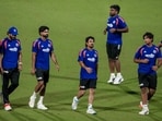 India's captain Shreyas Iyer, Tilak Verma, Nitish Kumar Reddy, Ishan Kishan, Vaibhav Sooryavanshi and others during a practice session ahead of the first T20 cricket match between India and Afghanistan India's captain Shreyas Iyer, Tilak Verma, Nitish Kumar Reddy, Ishan Kishan, Vaibhav Sooryavanshi and others during a practice session ahead of the first T20 cricket match between India and Afghanistan
