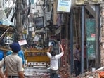 The officials added that the survey identified more than 2,250 buildings where PG facilities are operational, housing over 47,000 people. (Vipin Kumar/HT Photo)