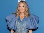 Carrie Underwood is returning as the voice of Sunday Night Football for another NFL season.(Getty Images via AFP)