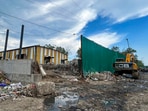 Waste from Khandsa and Carterpuri SCPs is being diverted to Beri Wala Bagh because development work is under way at the two collection points. (Parveen Kumar/HT)