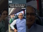 WATCH: Ministers, CMs Take Group Bus Ride to Bharat Mandapam for BRICS Dinner