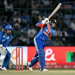 IND vs AFG LIVE Score, 1st T20I 2026: Abhishek Sharma is taking the game away from Afghanistan.