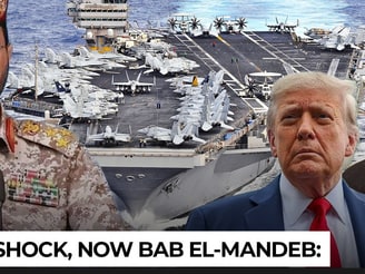 Another US carrier on high alert as Houthis seize Bab el-Mandeb…