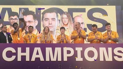 Ganges Grandmasters upset defending champions Alpine APL Pipers to clinch maiden GCL crown. (HT)