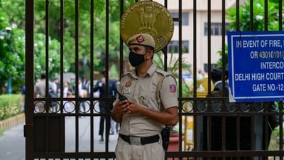 Policing in the national capital has evolved with cutting-edge technologies, but some traditional methods still have an important role in securing Delhi. (Raj K Raj /HT Photo /Representational)