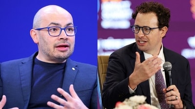 In a post on X, Demis Hassabis talked about Dario Amodei's idea and emphasised that although the details need refining, the "direction is correct". (File Photos/Reuters) In a post on X, Demis Hassabis talked about Dario Amodei's idea and emphasised that although the details need refining, the "direction is correct". (File Photos/Reuters)