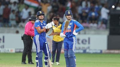 Smriti Mandhana and Shefali Varma gave India a powerful start as the duo stitched 129 runs, the highest opening stand in any women's T20I tournament final. (ACC) Smriti Mandhana and Shefali Varma gave India a powerful start as the duo stitched 129 runs, the highest opening stand in any women's T20I tournament final. (ACC)