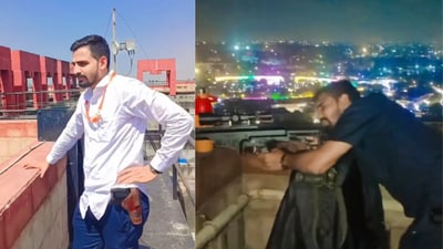 Police said they took cognisance and found he is a constable is posted in Delhi police’s northwest district. (X)