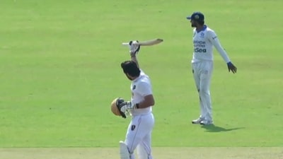 Salman Ali Agha smashed a triple century in domestic cricket. (X Images)