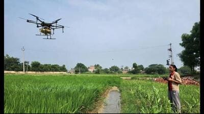 The Punjab Police have deployed three new Drone Sense D200 Pro systems at strategic locations in the border districts since September 3. (HT File)