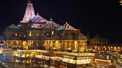 The Ram temple in Ayodhya. (FILE PHOTO)