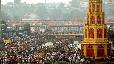 The ring road is being constructed for the Kumbh Mela next year (HT Archives) The ring road is being constructed for the Kumbh Mela next year (HT Archives)