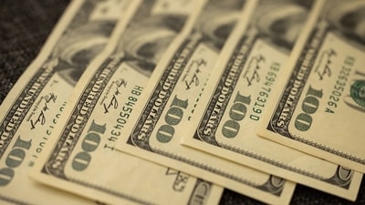 Representational image showing US dollars. Representational image showing US dollars.