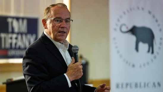 Congressman Tom Tiffany of Wisconsin suffered minor injuries after an emergency water landing in Lake Wausau