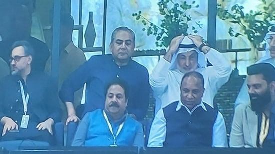 Mohsin Naqvi seen at the stadium after India win Women's Asia Cup 2026