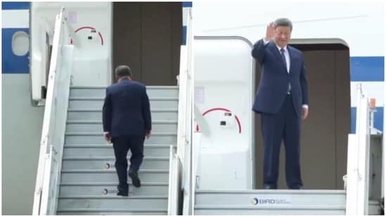 Chinese President Xi Jinping leaves India after participating in BRICS 2026