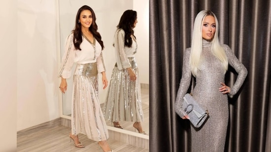 Celebrities are flaunting silver in stylish ways.