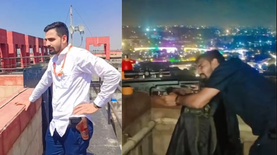 Police said they took cognisance and found he is a constable is posted in Delhi police’s northwest district. (X)