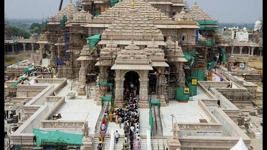 Ram temple in Ayodhya. (FILE PHOTO)