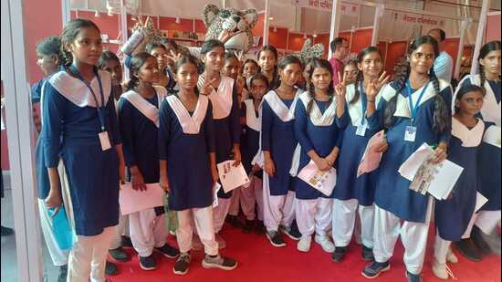 Students at Gomti Book Festival (Sourced)