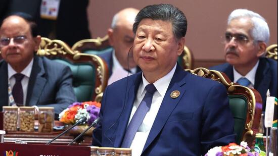 While addressing the main session of the Brics Summit on Saturday, Xi had proposed the “Brics Initiative on Artificial Intelligence Empowering New Industrialisation”. (AFP)
