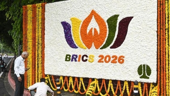 The Brics Summit is being held at Bharat Mandapam on September 12 and 13. The Brics Summit is being held at Bharat Mandapam on September 12 and 13.