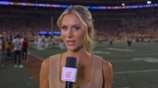 ESPN's incident with Sarkisian led to apologies, with reporters claiming he was patient despite technical issues. However. fans expressed disappointment in his lack of respect for Rowe after a crucial win.