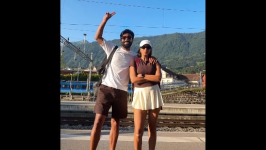 The couple shared that they spent a total of <span class='webrupee'>₹</span>7.5 lakh on a 3-week trip to Switzerland.(Instagram/@escapetolandscapes)