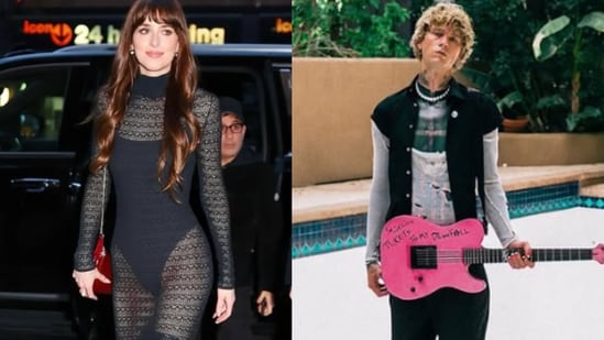 Dakota Johnson and Machine Gun Kelly were spotted together(Instagram/ @dakotajohnson, @machinegunkelly)