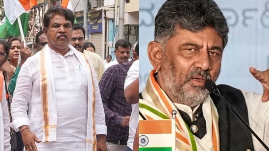 Karnataka LoP R Ashoka and CM DK Shivakumar have traded barbs over alleged Ganesh Utsav celebrations row.
